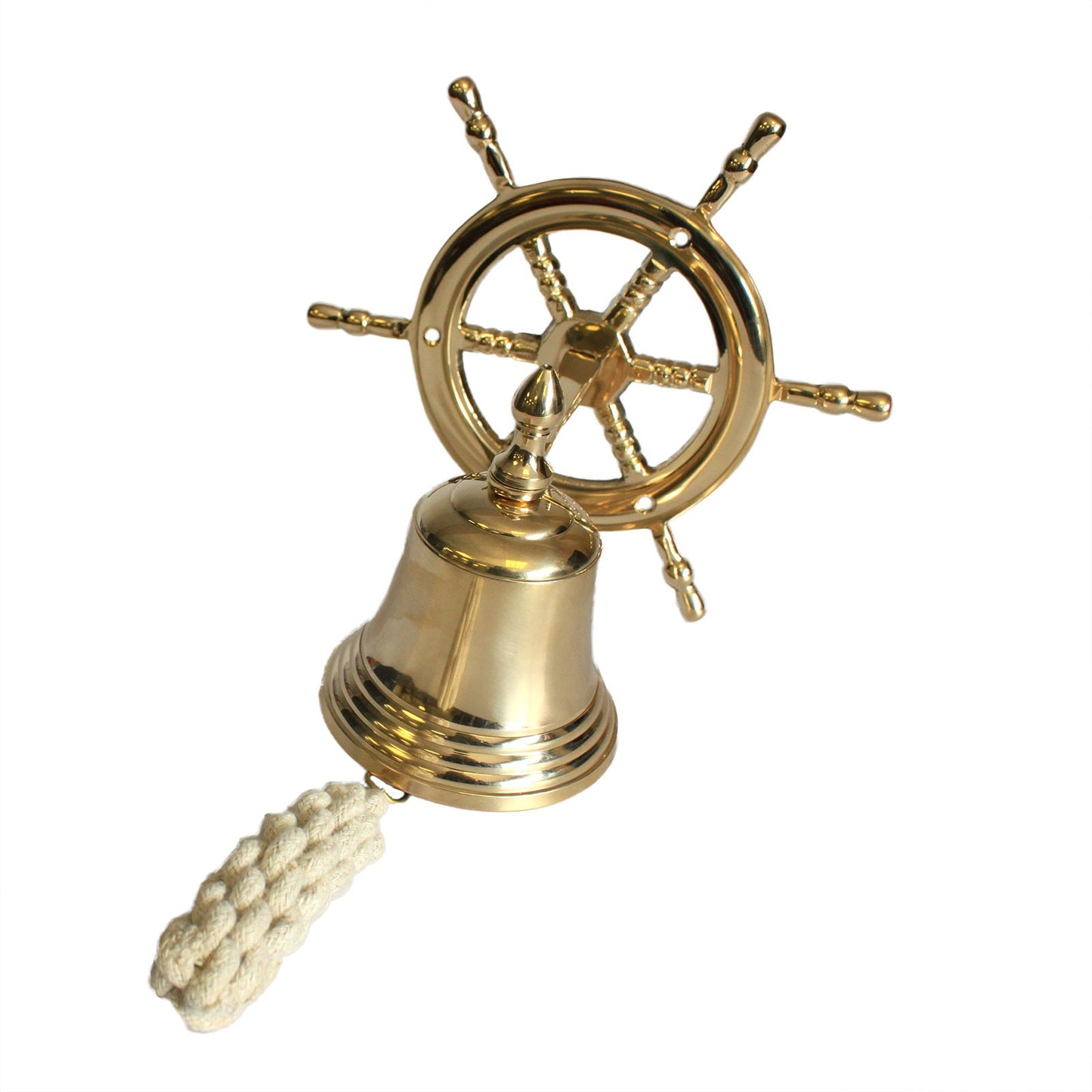 Ships Wheel Bell