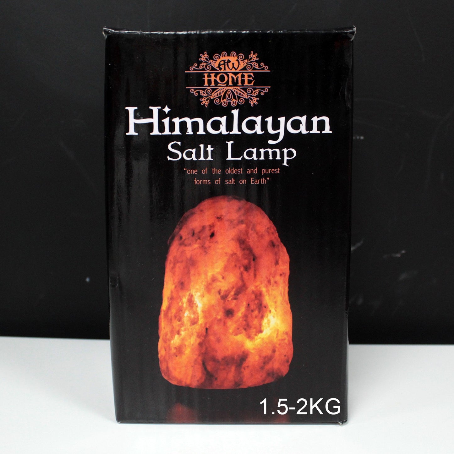 Himalayan Crystal Salt Lamp - Quality Salt Lamp - UK Plug - Appx 1.5 - 2kg