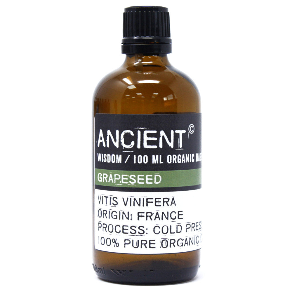 Grapeseed Organic Base Oil - 100ml