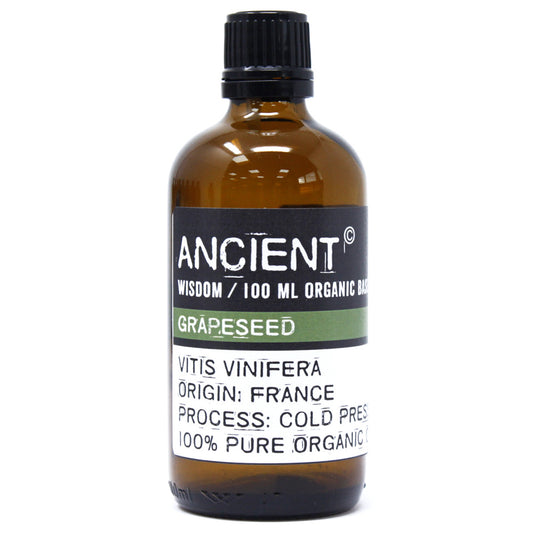 Grapeseed Organic Base Oil - 100ml