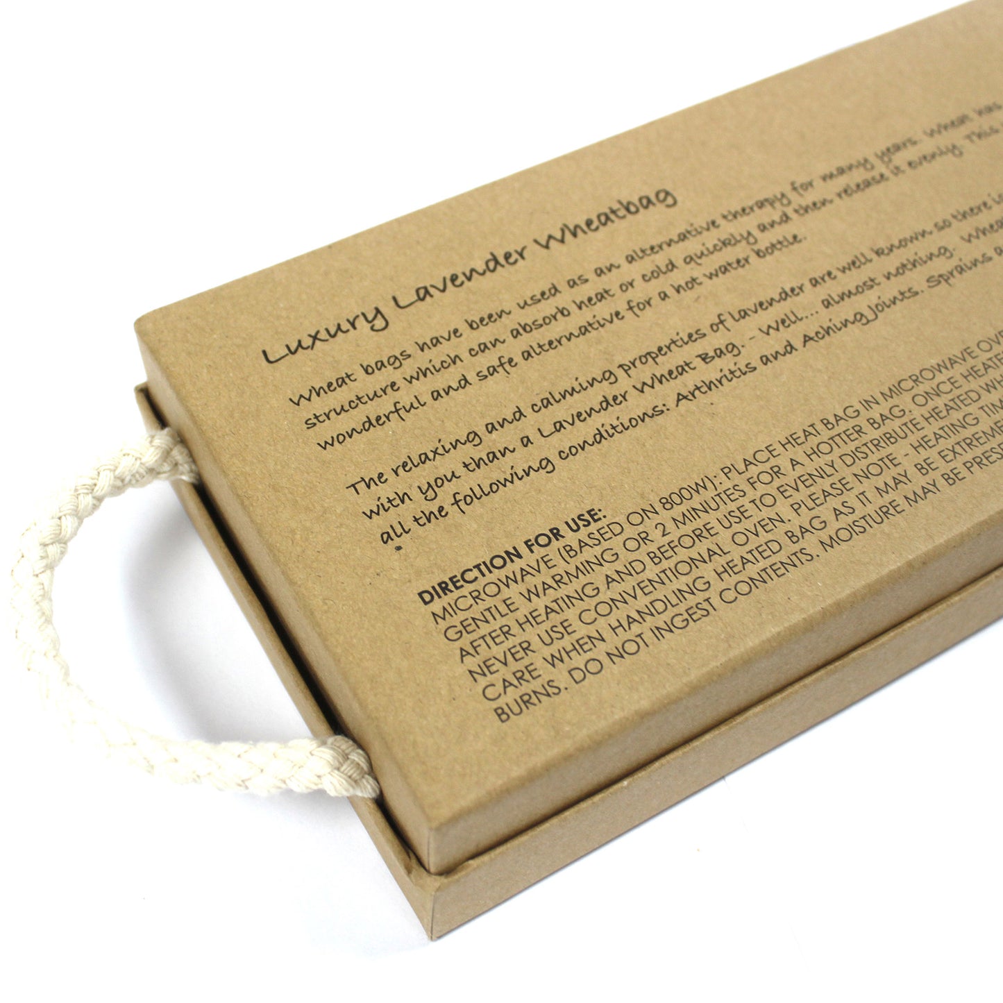 Luxury Lavender  Wheat Bag in Gift Box  - Illusion