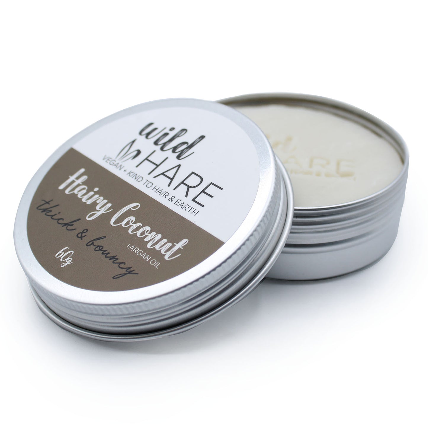 Wild Hare Solid Shampoo 60g - Hairy Coconut