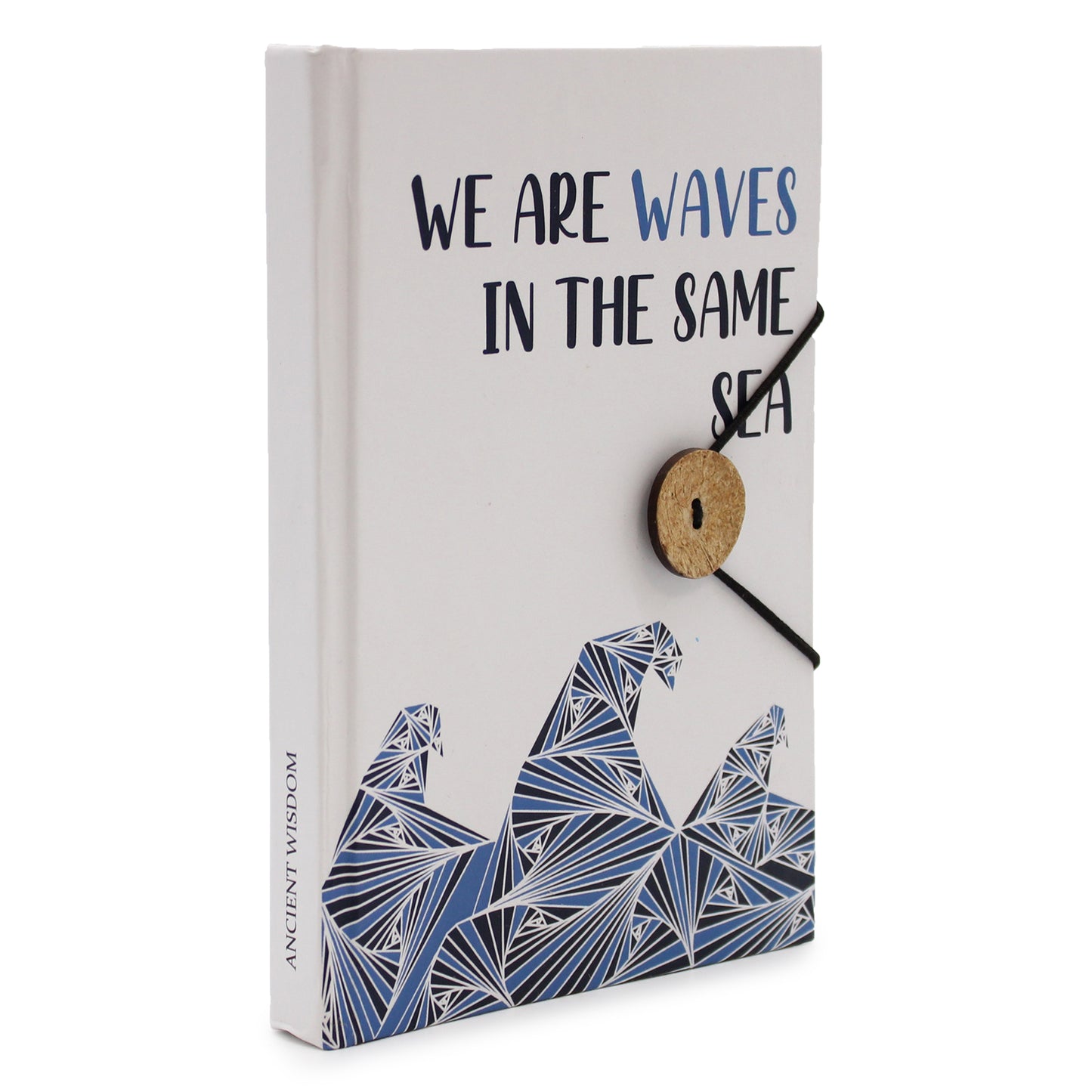 Notebook with strap - Waves in the same sea