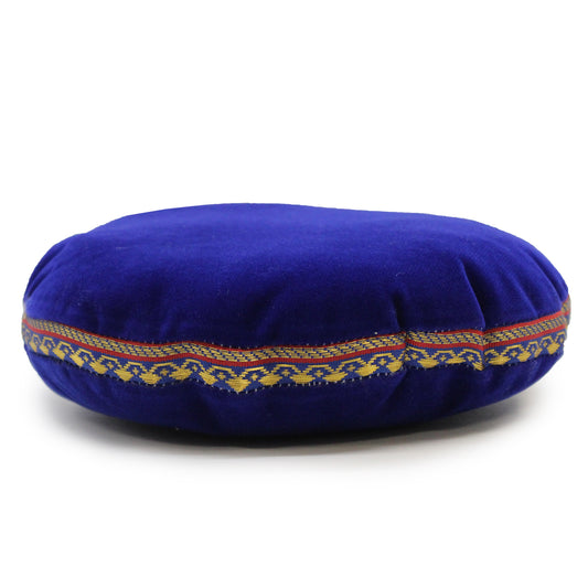 Singing Bowl Velvet Cushion - 16cm