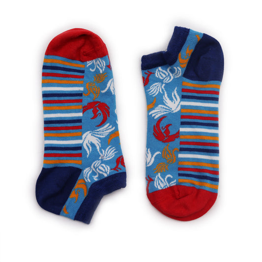 S/M Hop Hare Bamboo Socks Low (3.5-6.5) - Phoenix